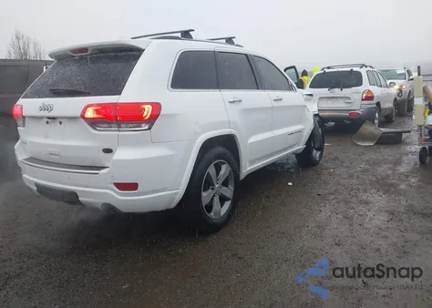 2015 Jeep Grand Cherokee Overland z USA, uszkodzony, nr VIN 1C4RJFCG2FC942817